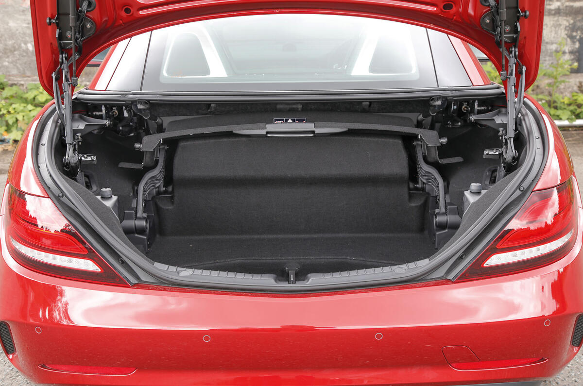 Mercedes-AMG SLC 43 boot space