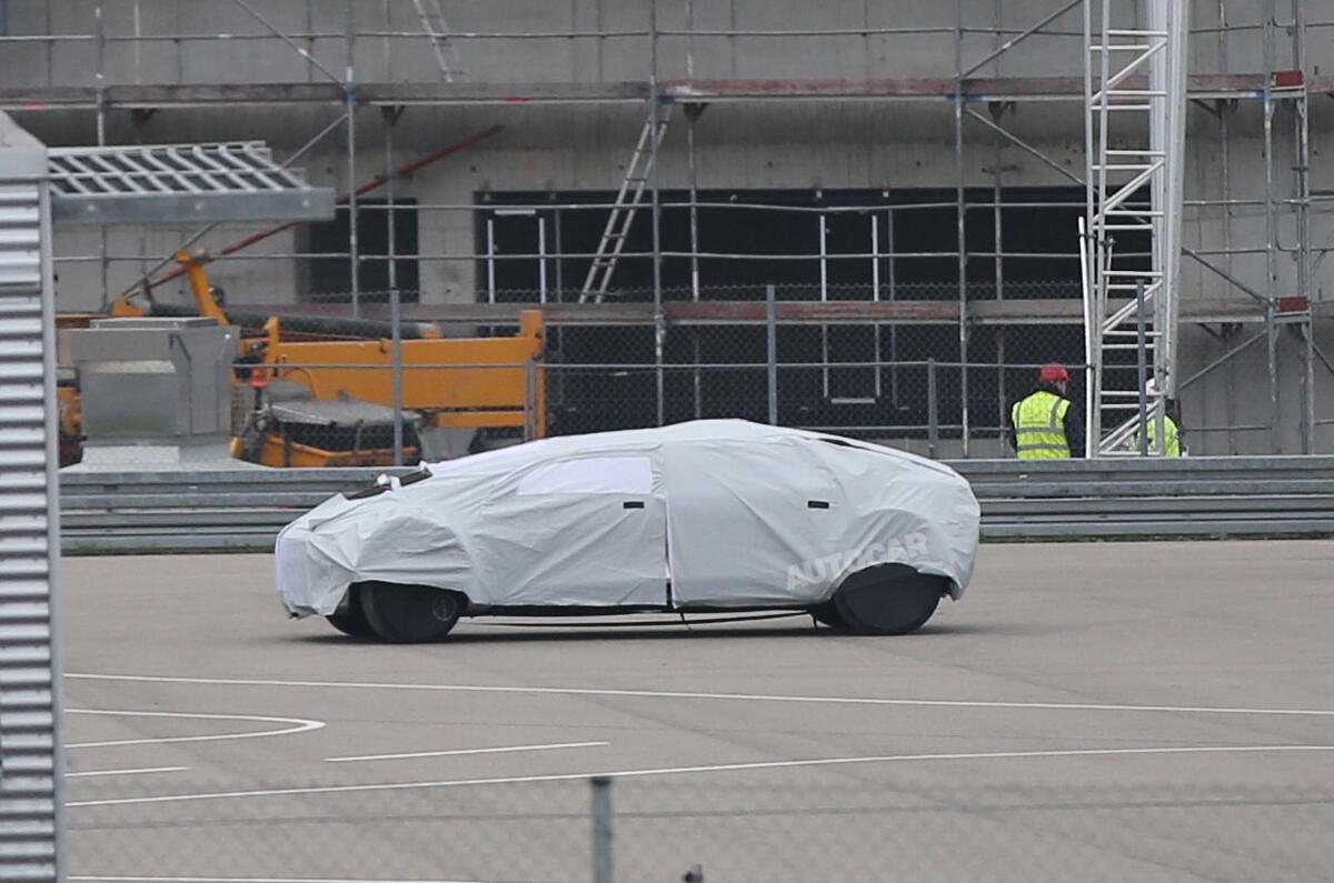 no title Mercedes-Benz autonomous concept car spied