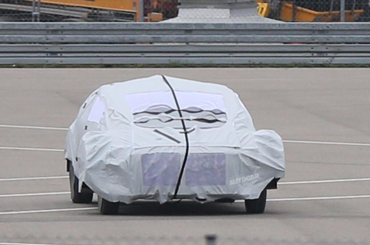 no title Mercedes-Benz autonomous concept car spied