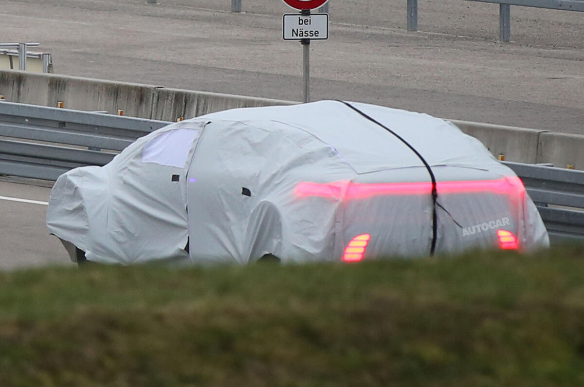 no title Mercedes-Benz autonomous concept car spied