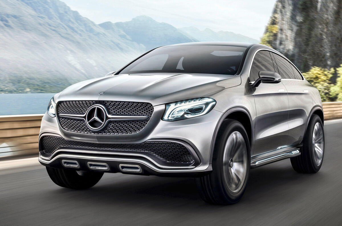 no title Mercedes Concept Coupe SUV to rival BMW X6
