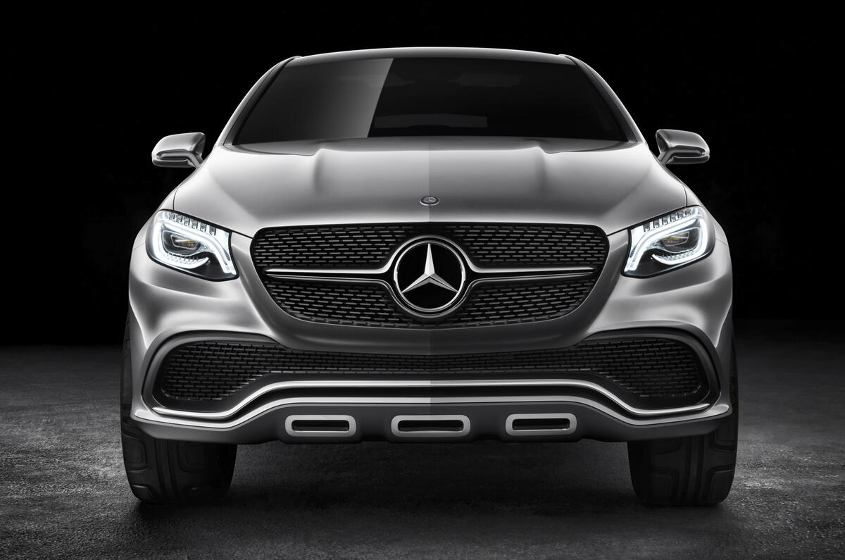 no title Mercedes Concept Coupe SUV to rival BMW X6