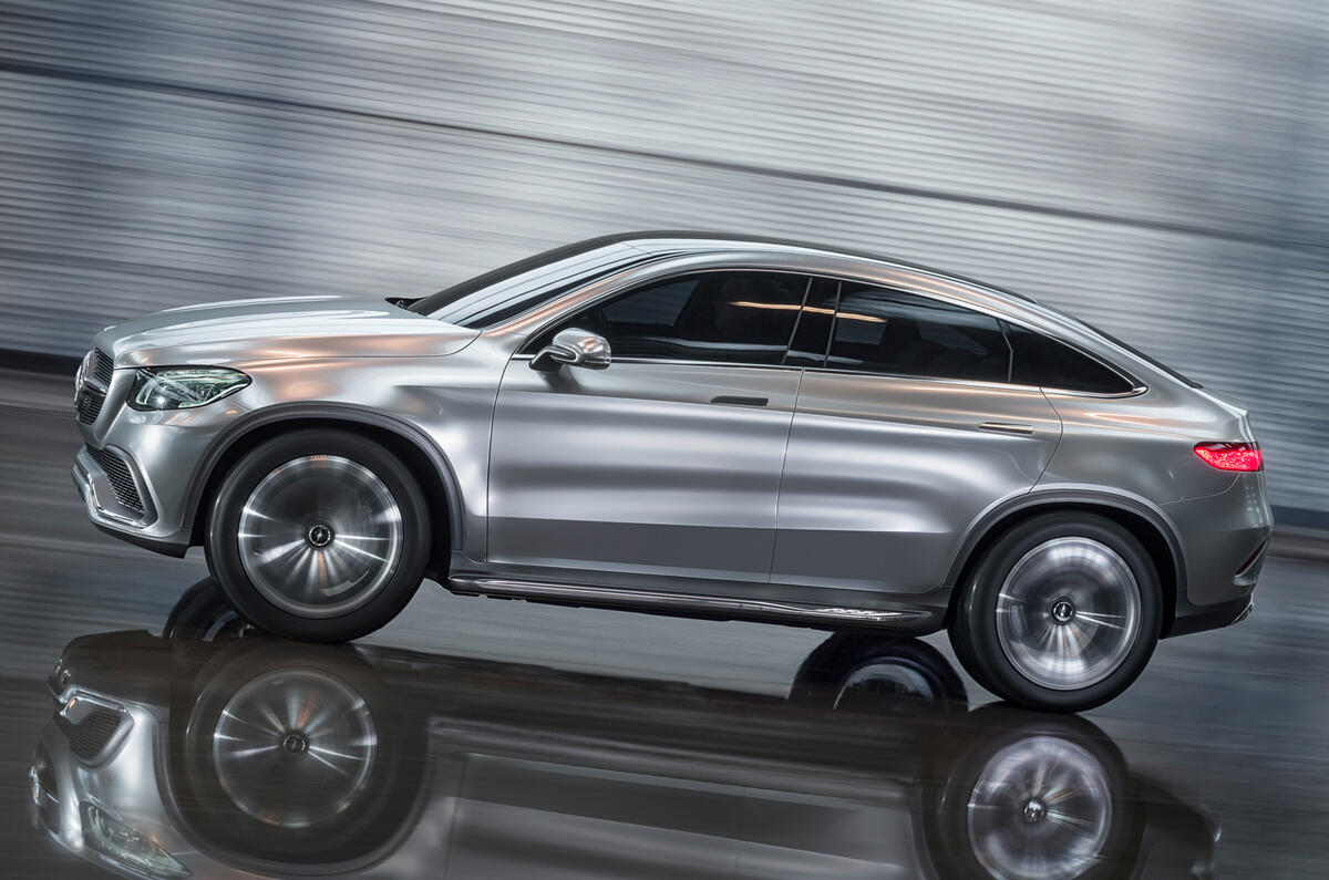 no title Mercedes Concept Coupe SUV to rival BMW X6