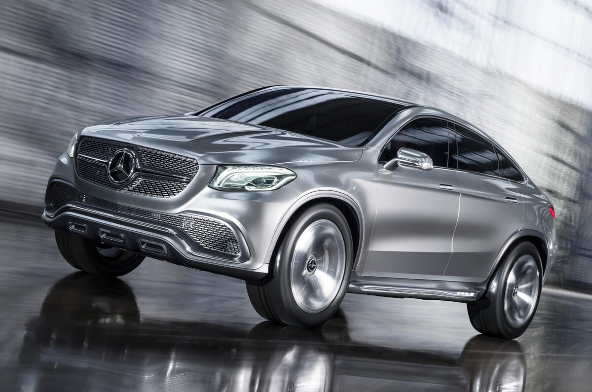 no title Mercedes Concept Coupe SUV to rival BMW X6