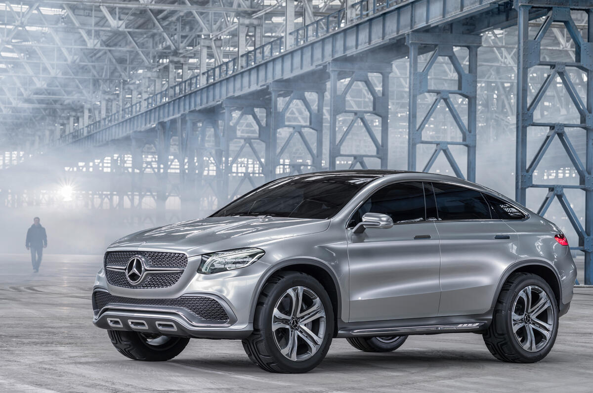 no title Mercedes Concept Coupe SUV to rival BMW X6