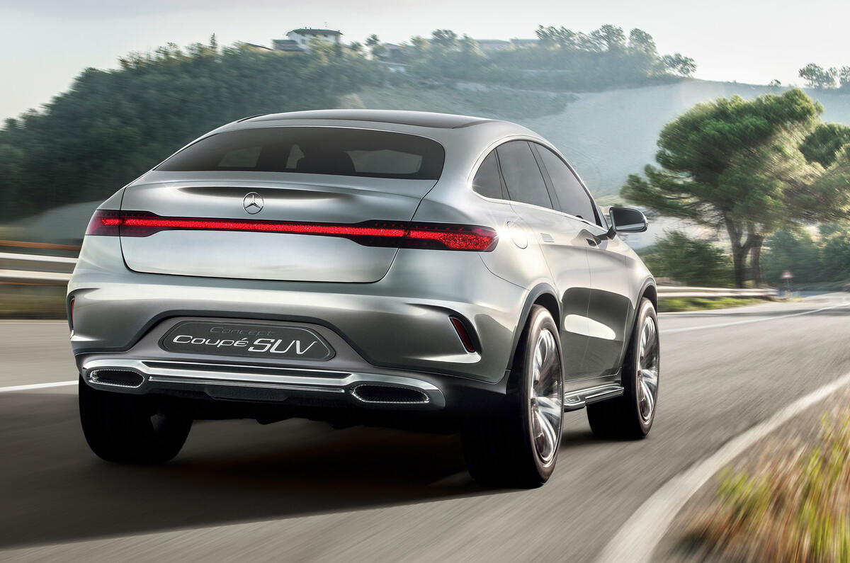 no title Mercedes Concept Coupe SUV to rival BMW X6