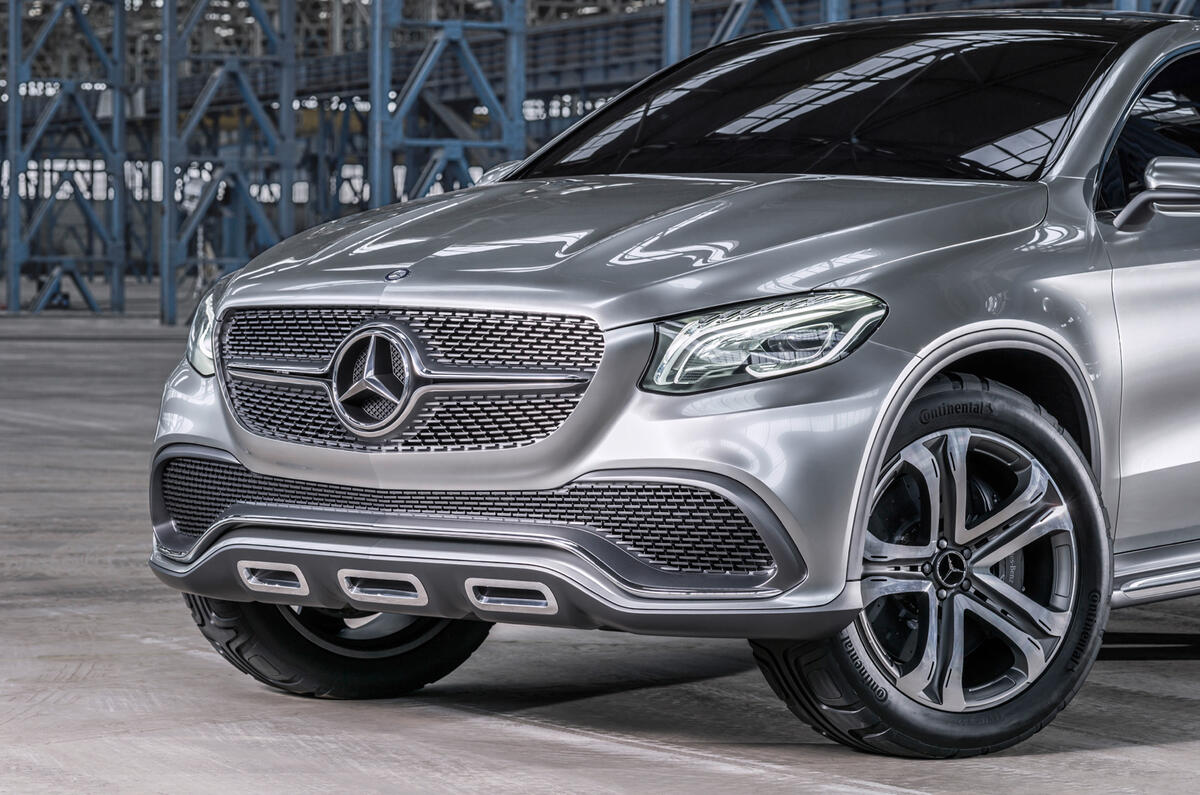 no title Mercedes Concept Coupe SUV to rival BMW X6