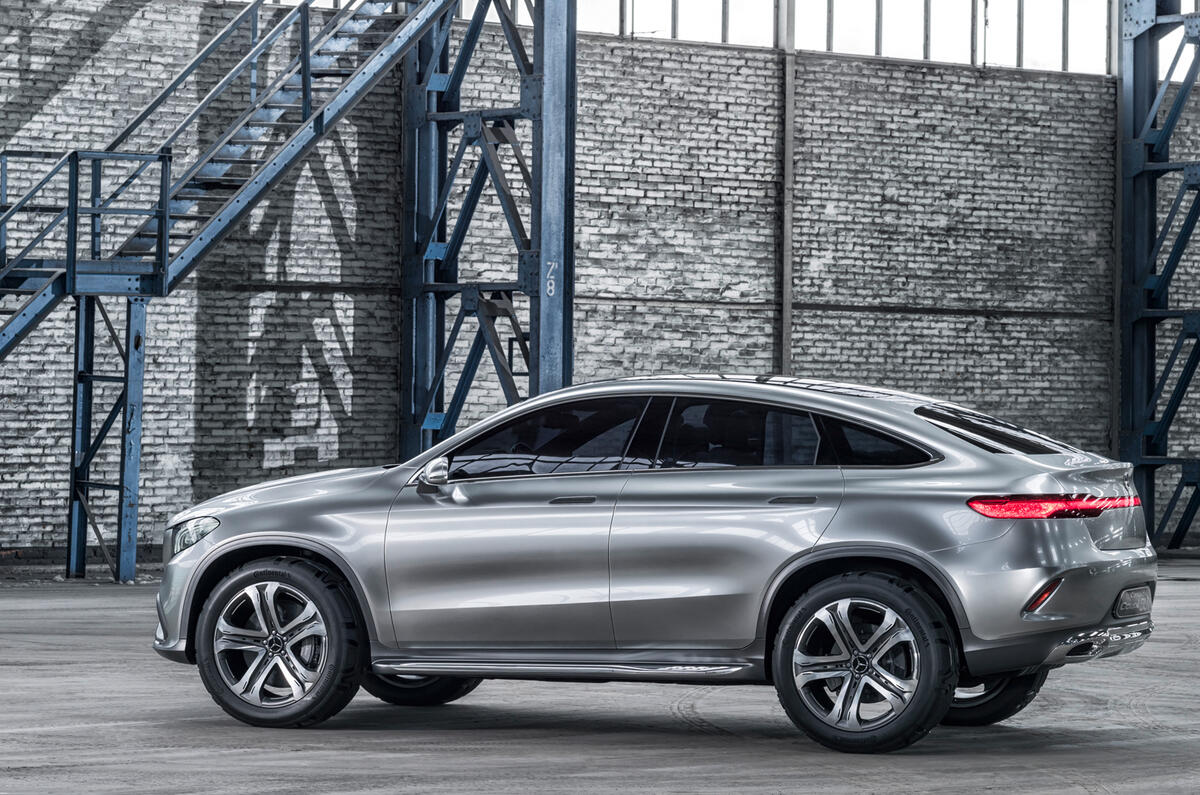 no title Mercedes Concept Coupe SUV to rival BMW X6