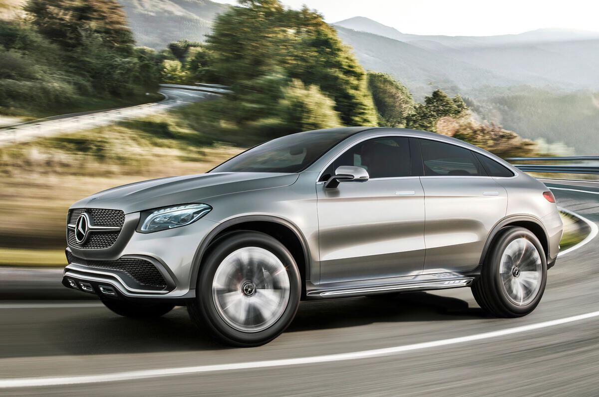 no title Mercedes Concept Coupe SUV to rival BMW X6