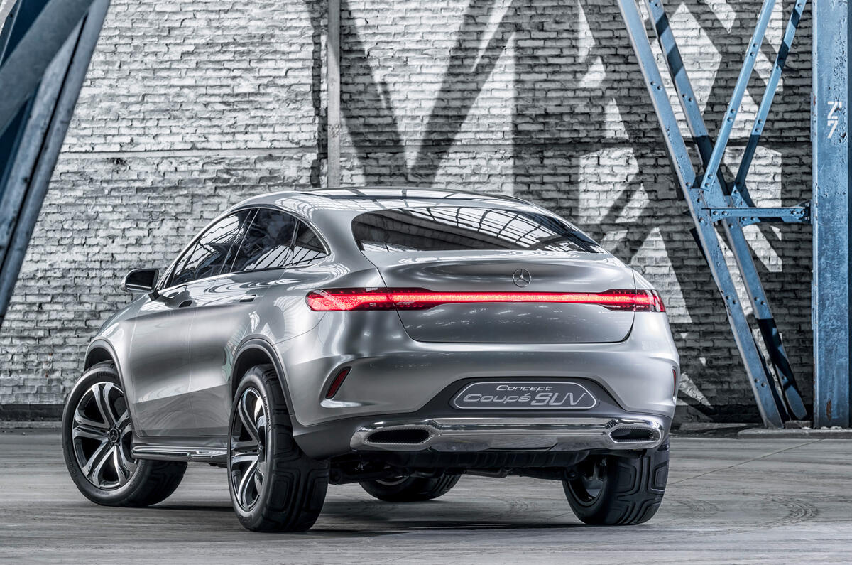 no title Mercedes Concept Coupe SUV to rival BMW X6