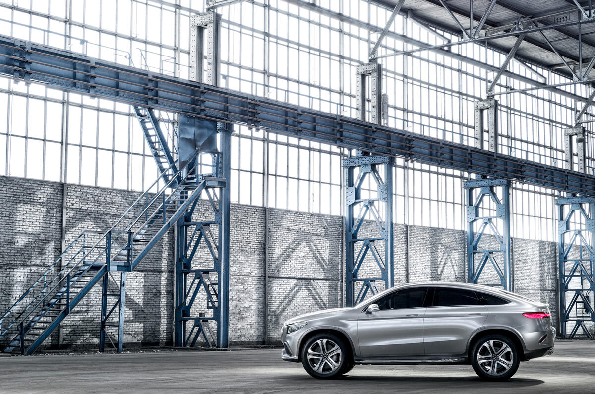 no title Mercedes Concept Coupe SUV to rival BMW X6