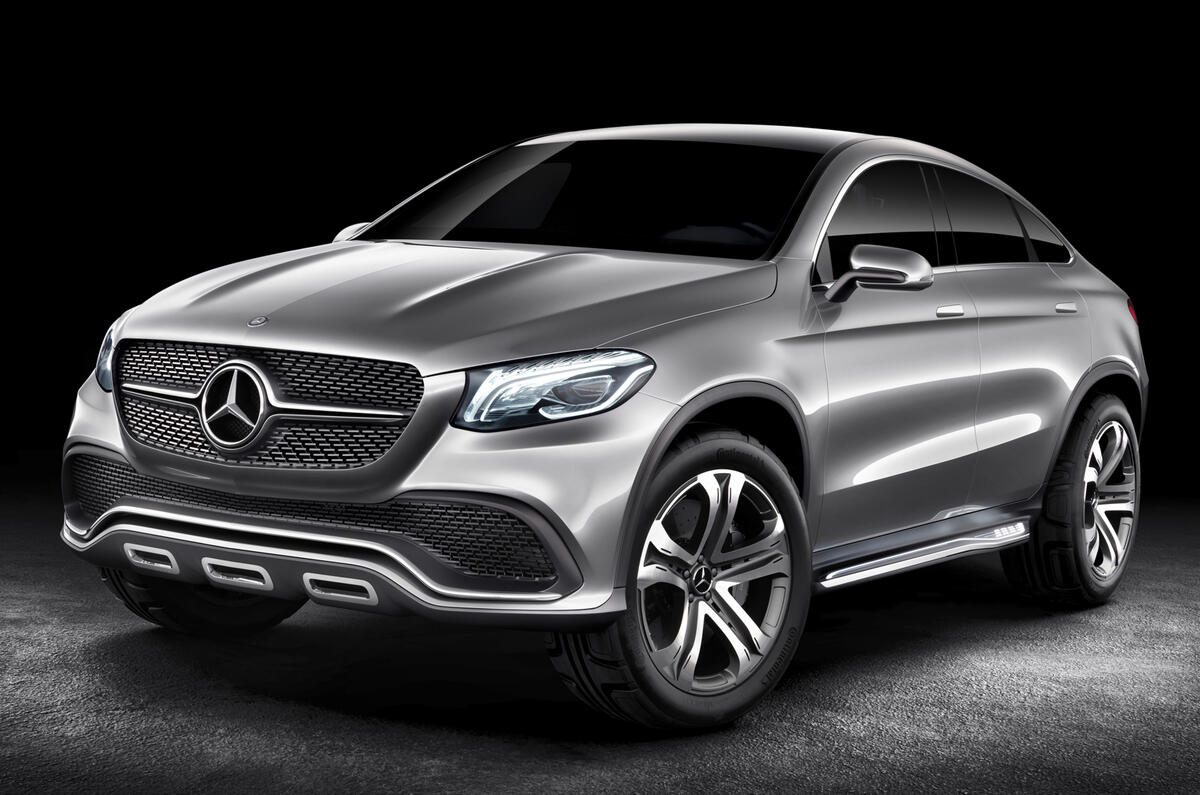 no title Mercedes Concept Coupe SUV to rival BMW X6