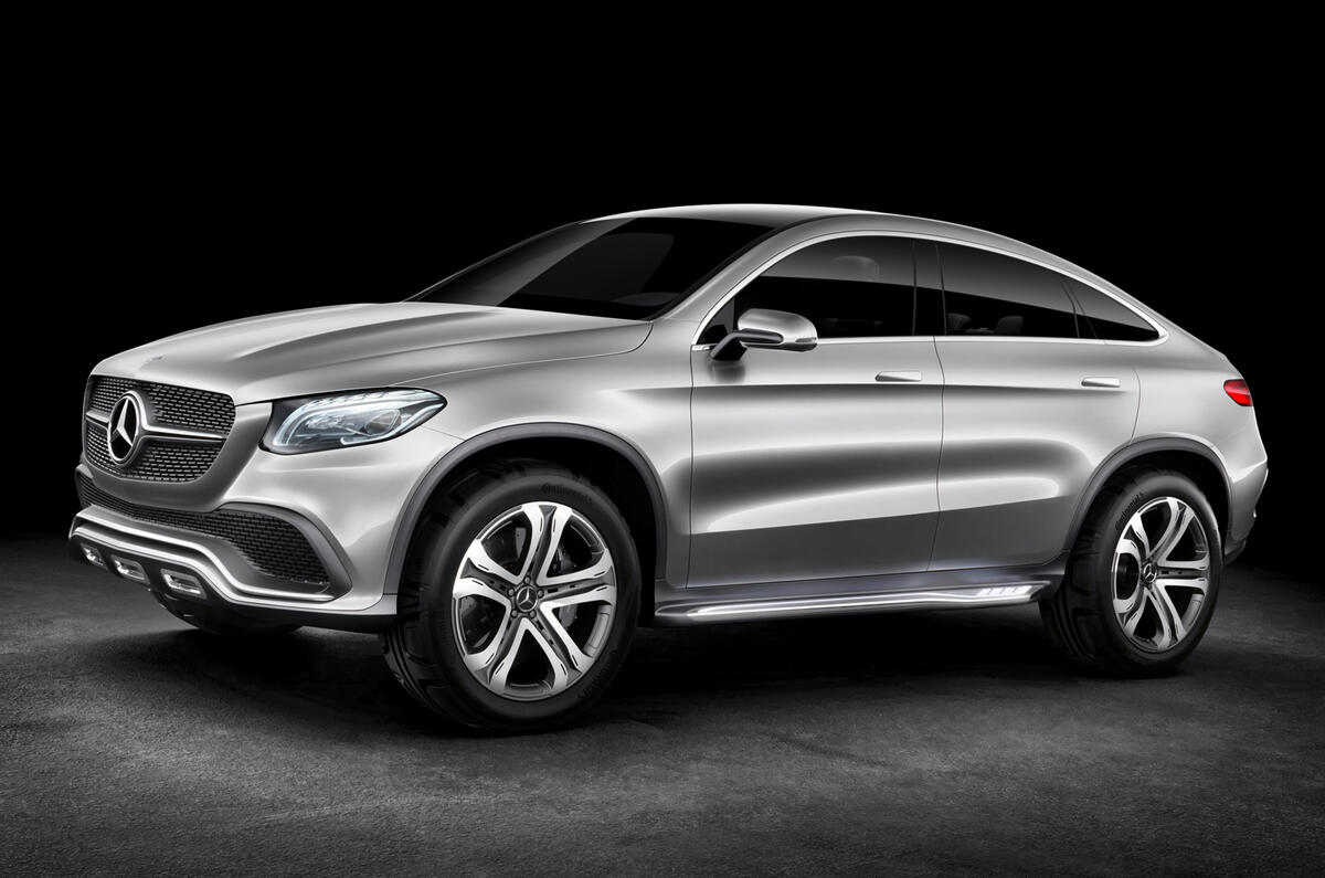 no title Mercedes Concept Coupe SUV to rival BMW X6