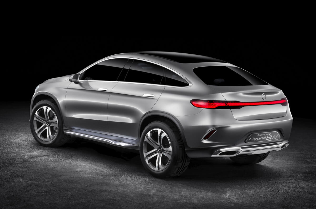 no title Mercedes Concept Coupe SUV to rival BMW X6