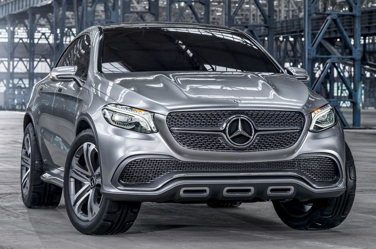 no title Mercedes Concept Coupe SUV to rival BMW X6