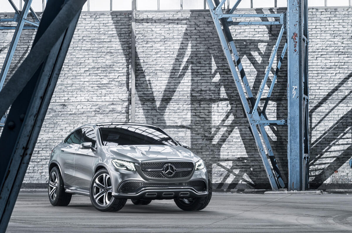 no title Mercedes Concept Coupe SUV to rival BMW X6