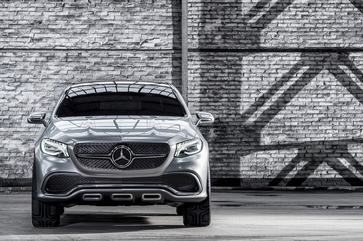 no title Mercedes Concept Coupe SUV to rival BMW X6