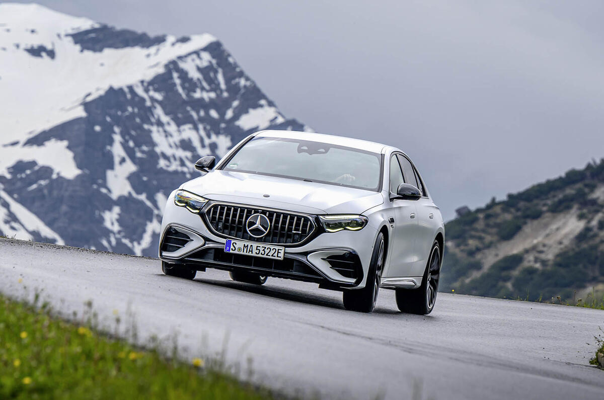 Merc AMG E53 Hybrid coin avant