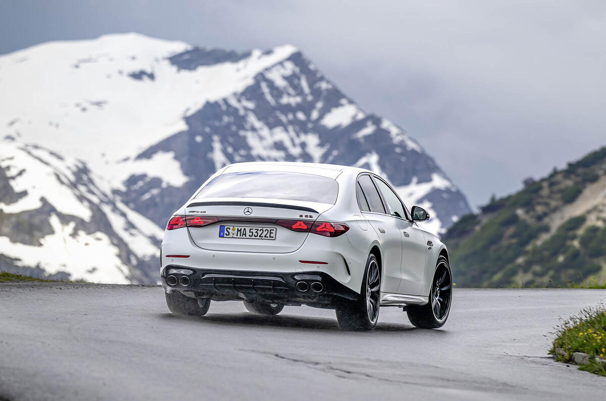 Merc AMG E53 Hybrid rearcorner