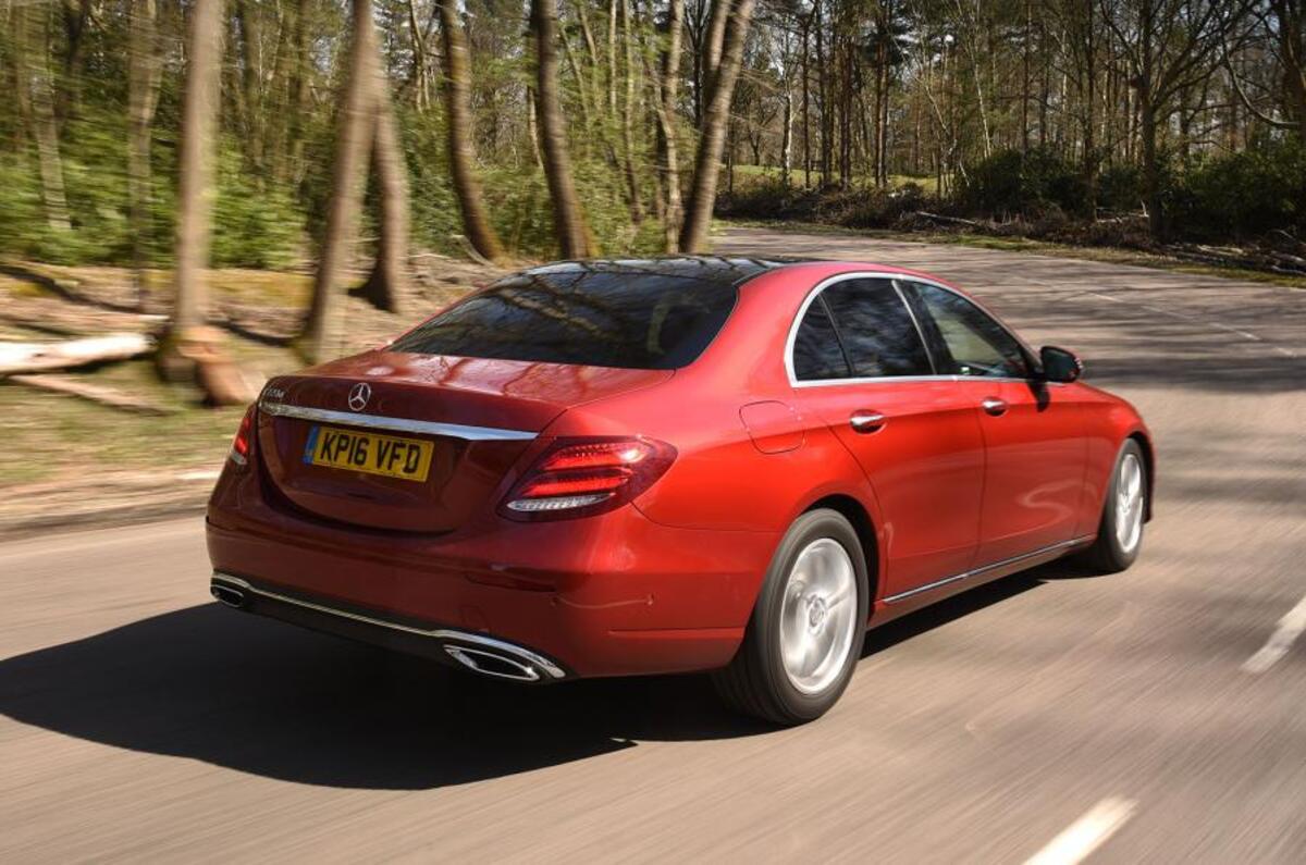 Mercedes-Benz E-Class rear