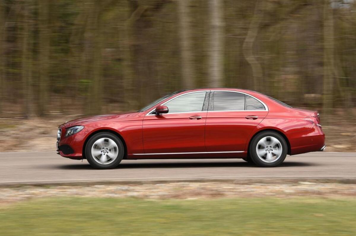 Mercedes-Benz E-Class side profile