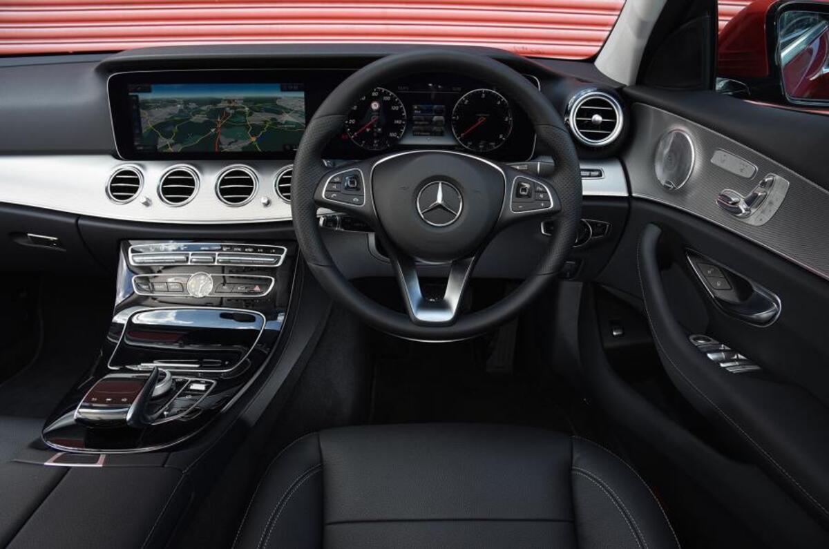 Mercedes-Benz E-Class dashboard