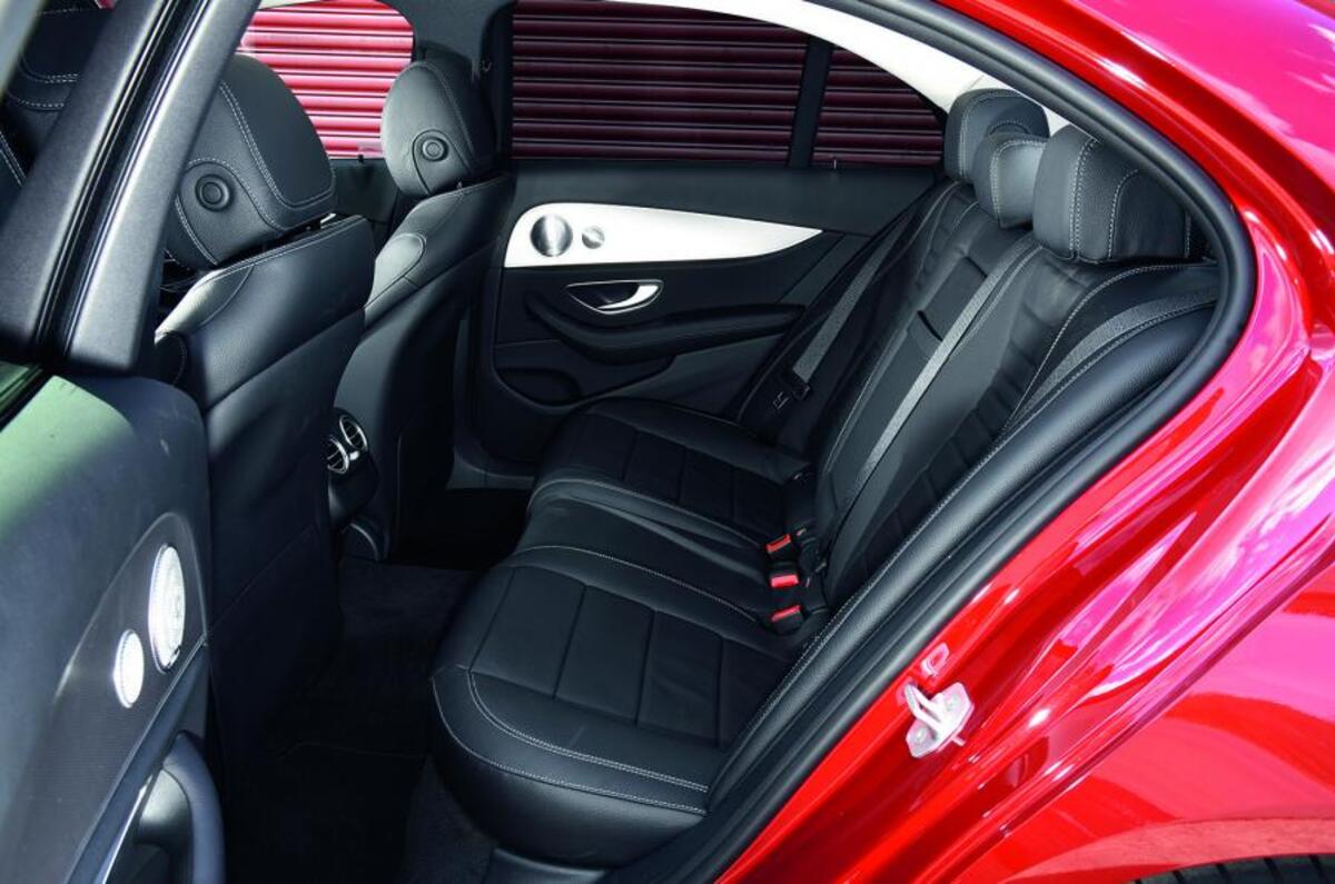 Mercedes-Benz E-Class rear seats