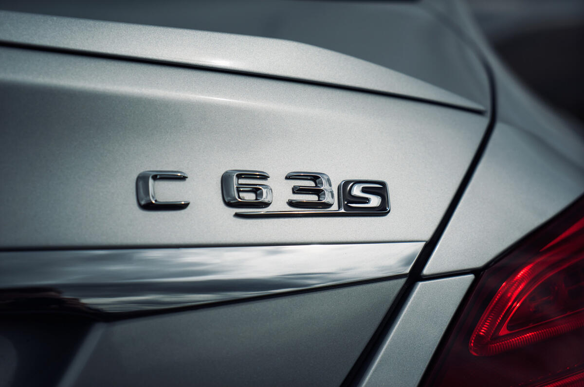 Mercedes-AMG C 63 badging
