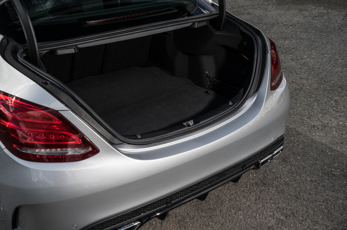 Mercedes-AMG C 63 boot space