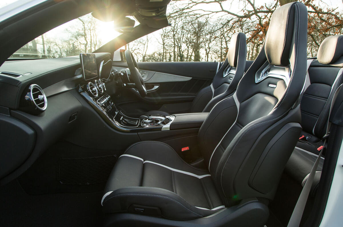 Mercedes-AMG C 63 Cabriolet interior