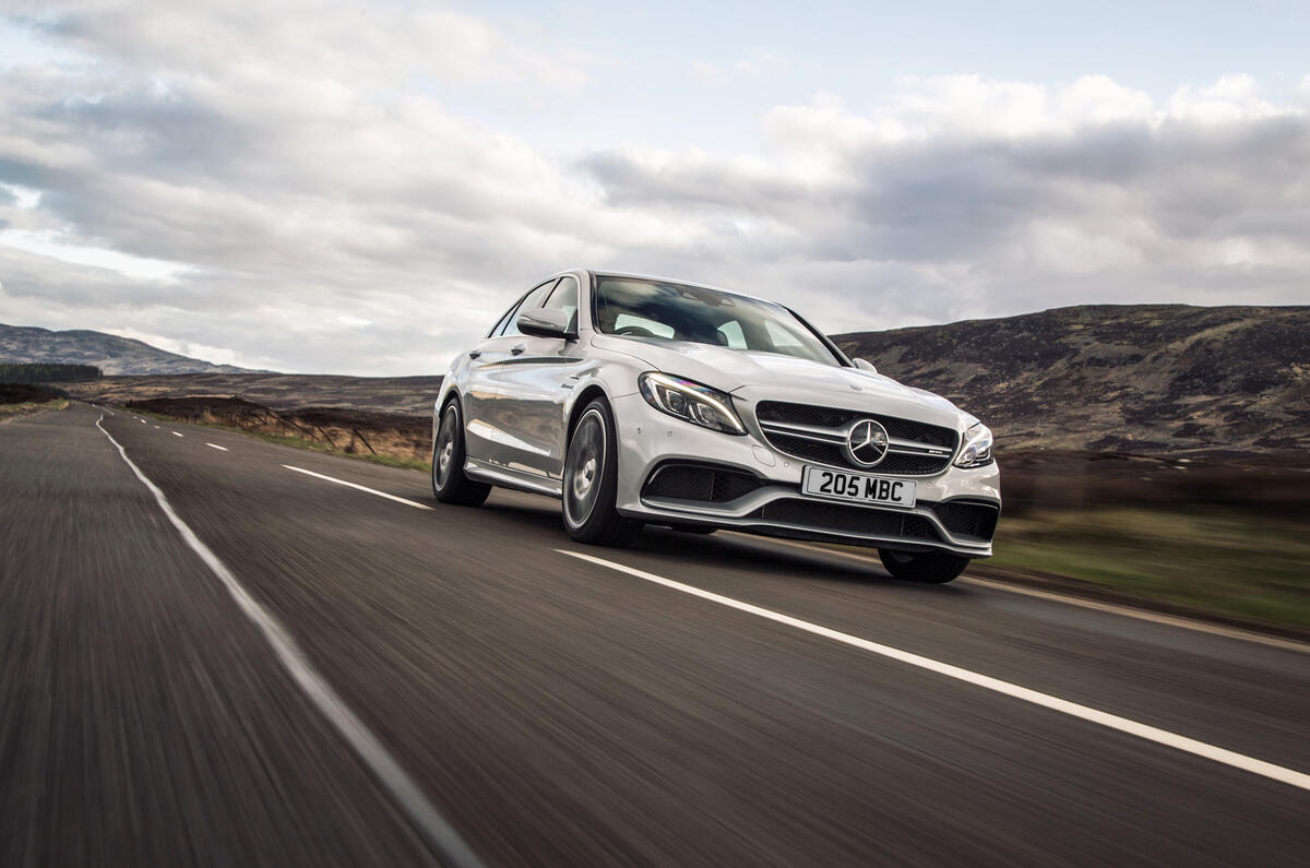 Mercedes-AMG C 63 front quarter