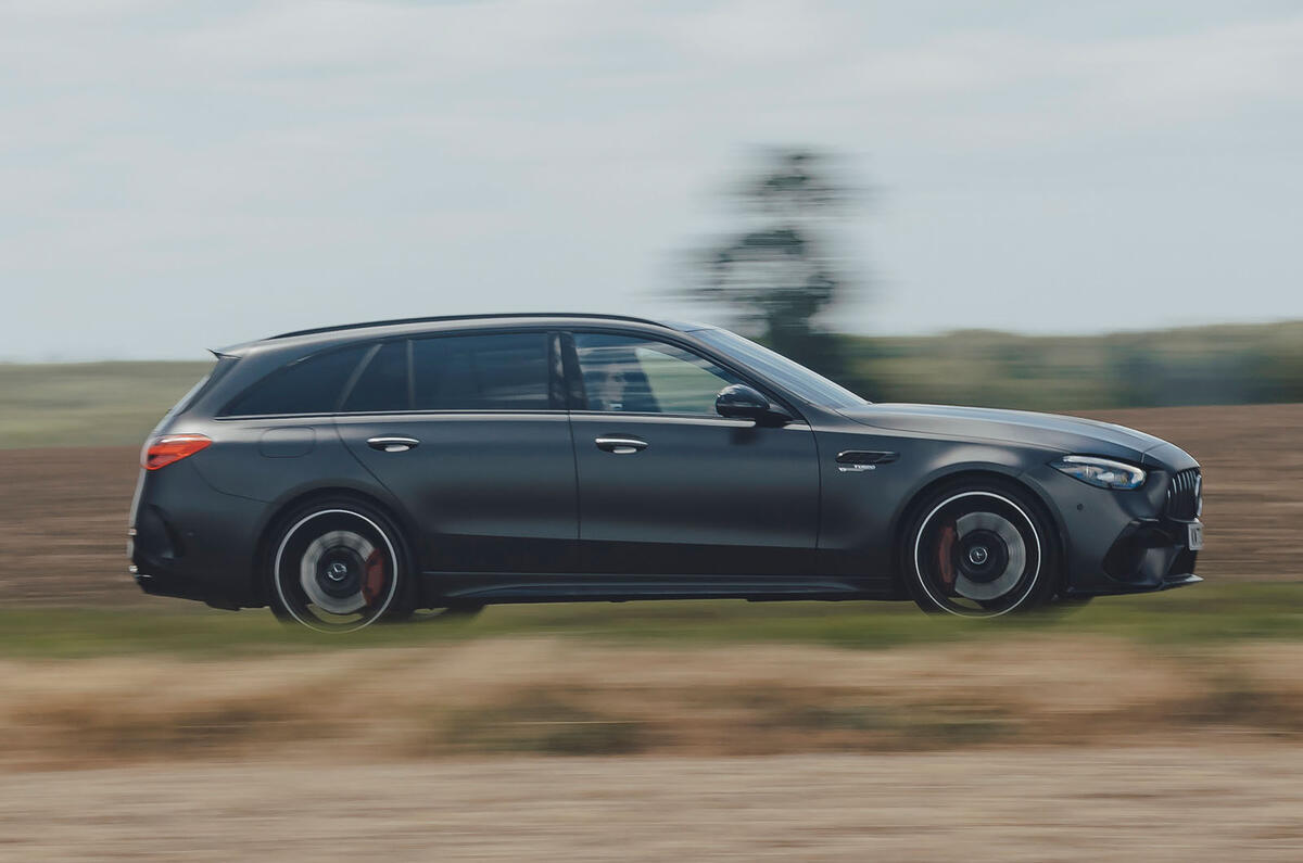 mercedes amg c63s review 2024 02 side panning mercedes amg c63s review 2024 02 side panning