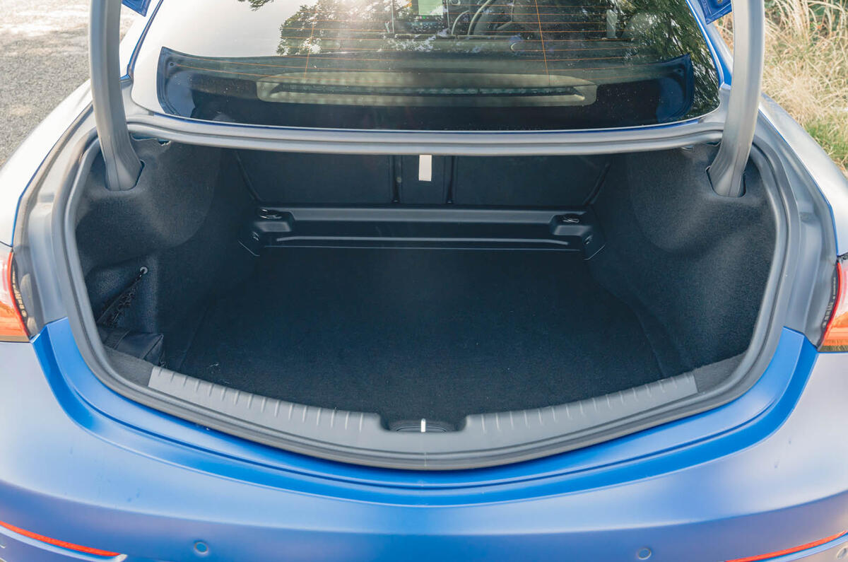 Mercedes AMG CLE 53 review 2025 015 boot