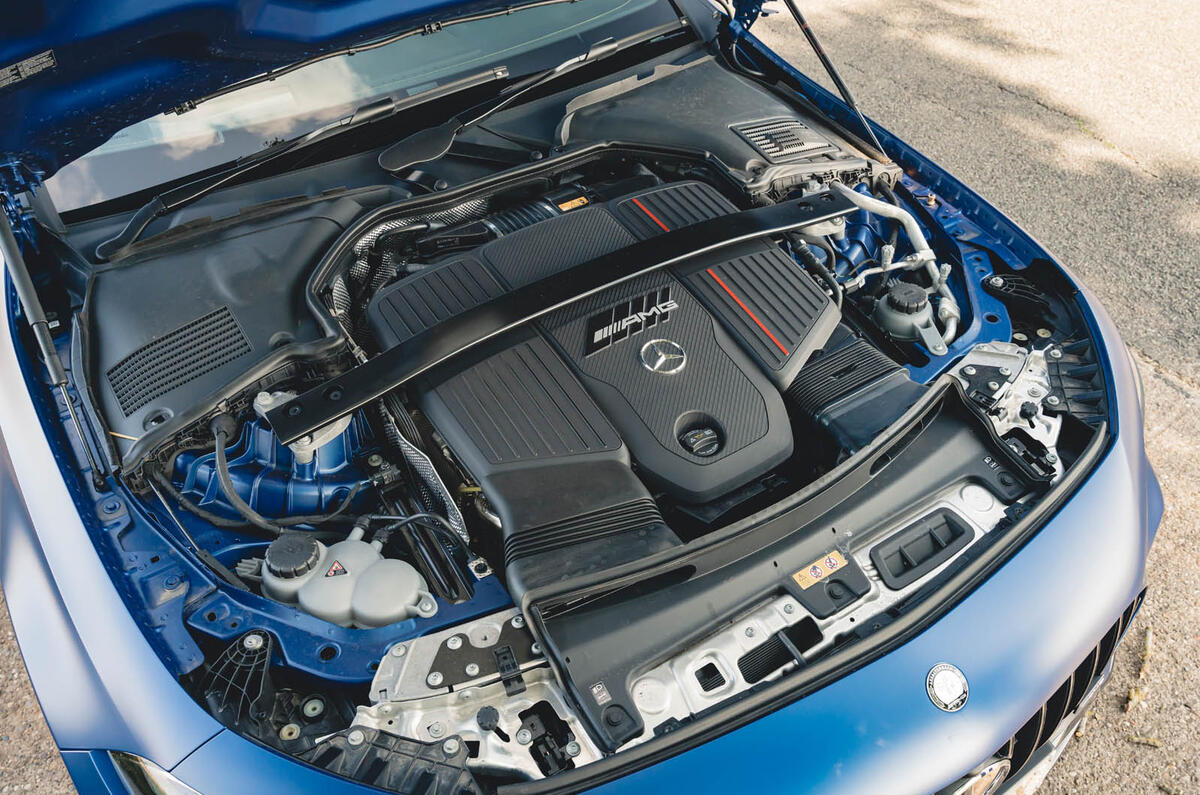 Mercedes AMG CLE 53 review 2025 016 engine