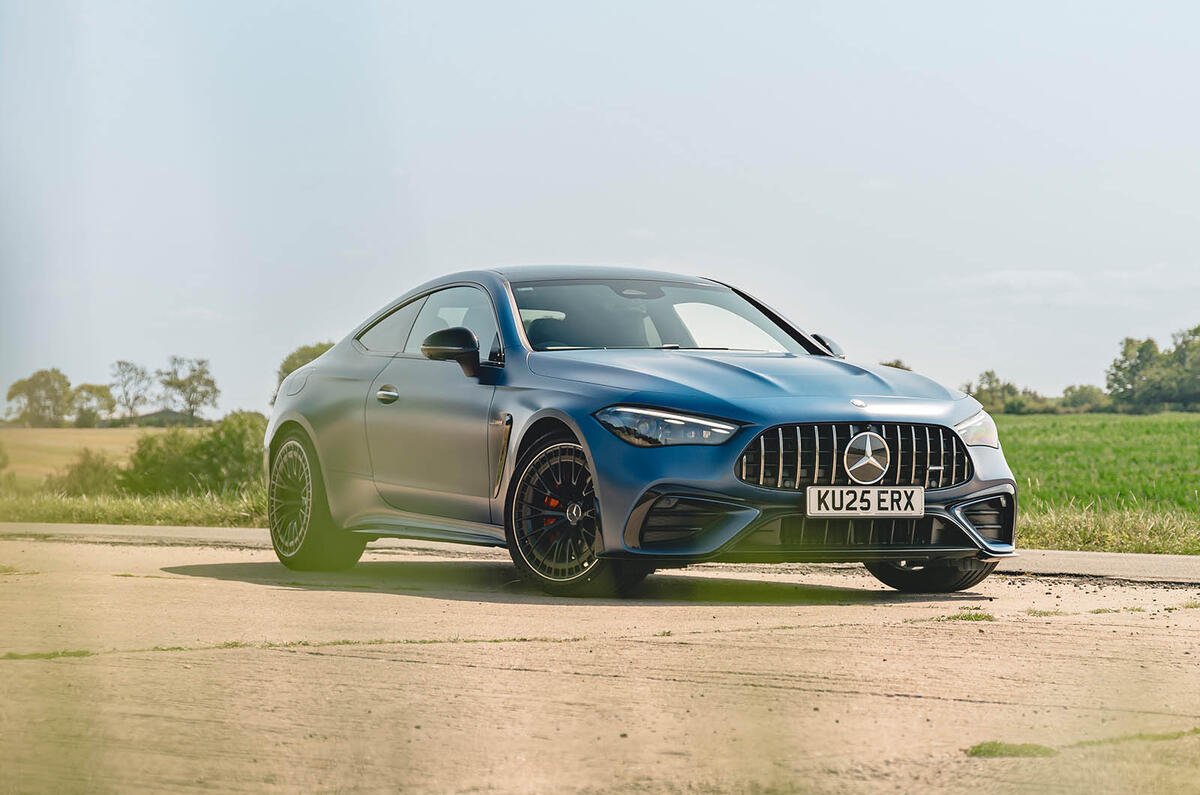 Mercedes AMG CLE 53 review 2025 019 front static