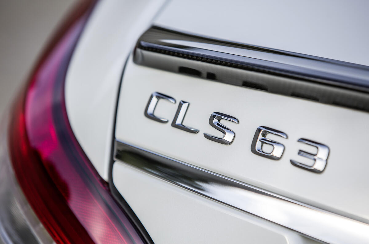 Mercedes-AMG CLS 63 S badging