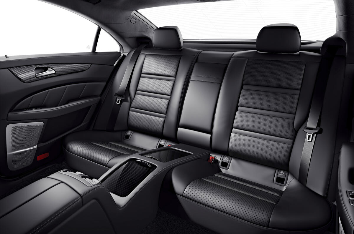 Mercedes-AMG CLS 63 S rear seats