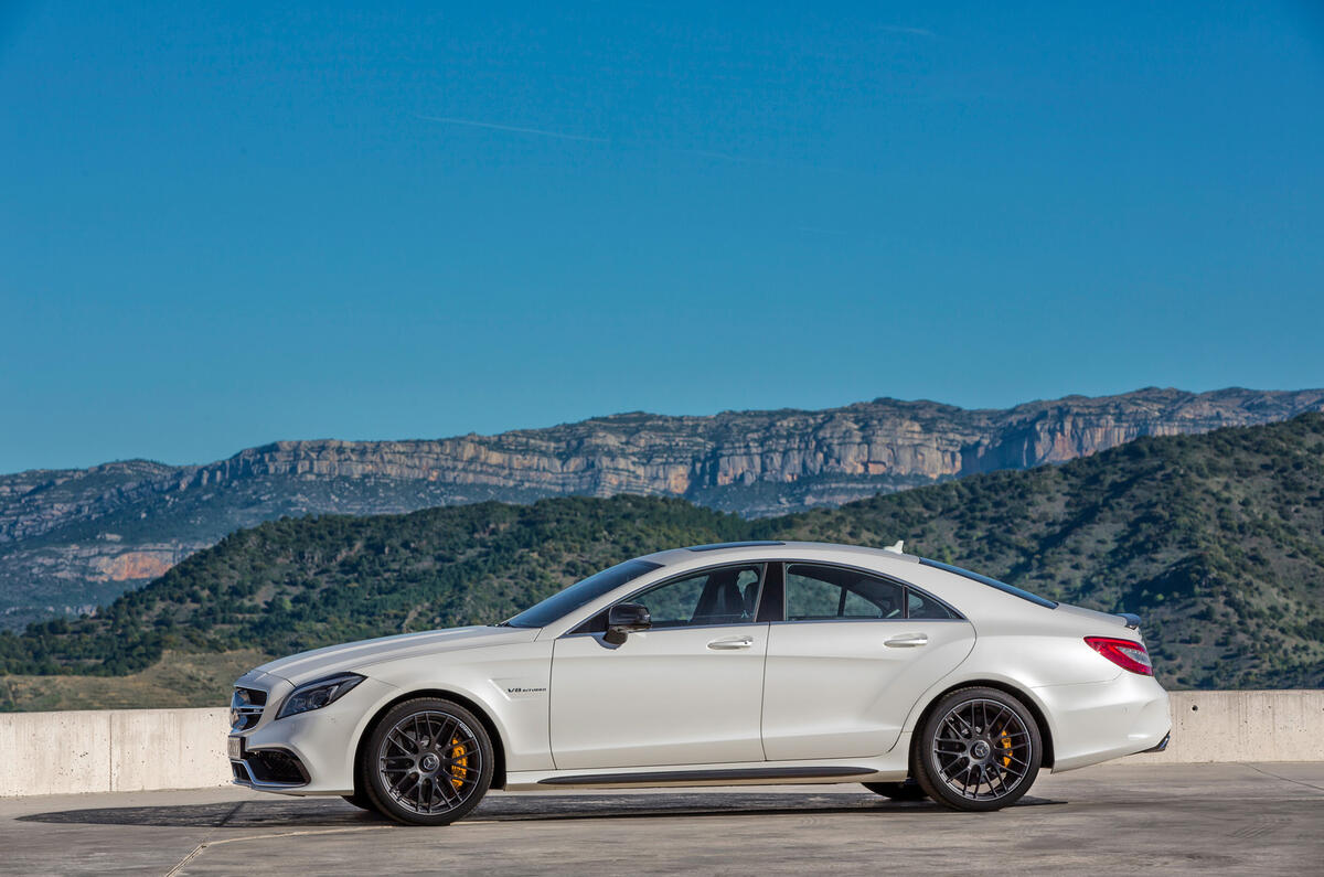 Mercedes-AMG CLS 63 S side profile