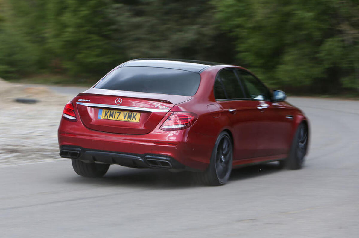 Mercedes-AMG E 63 rear