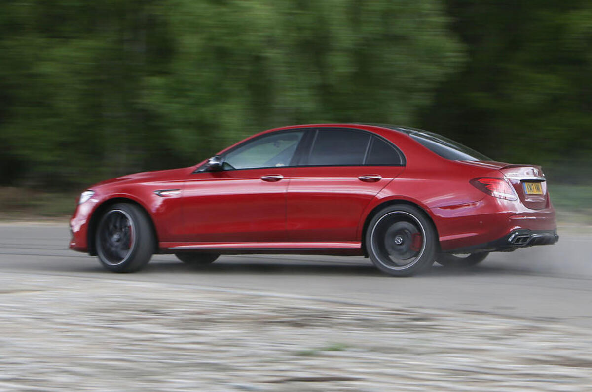 Mercedes-AMG E 63 side profile