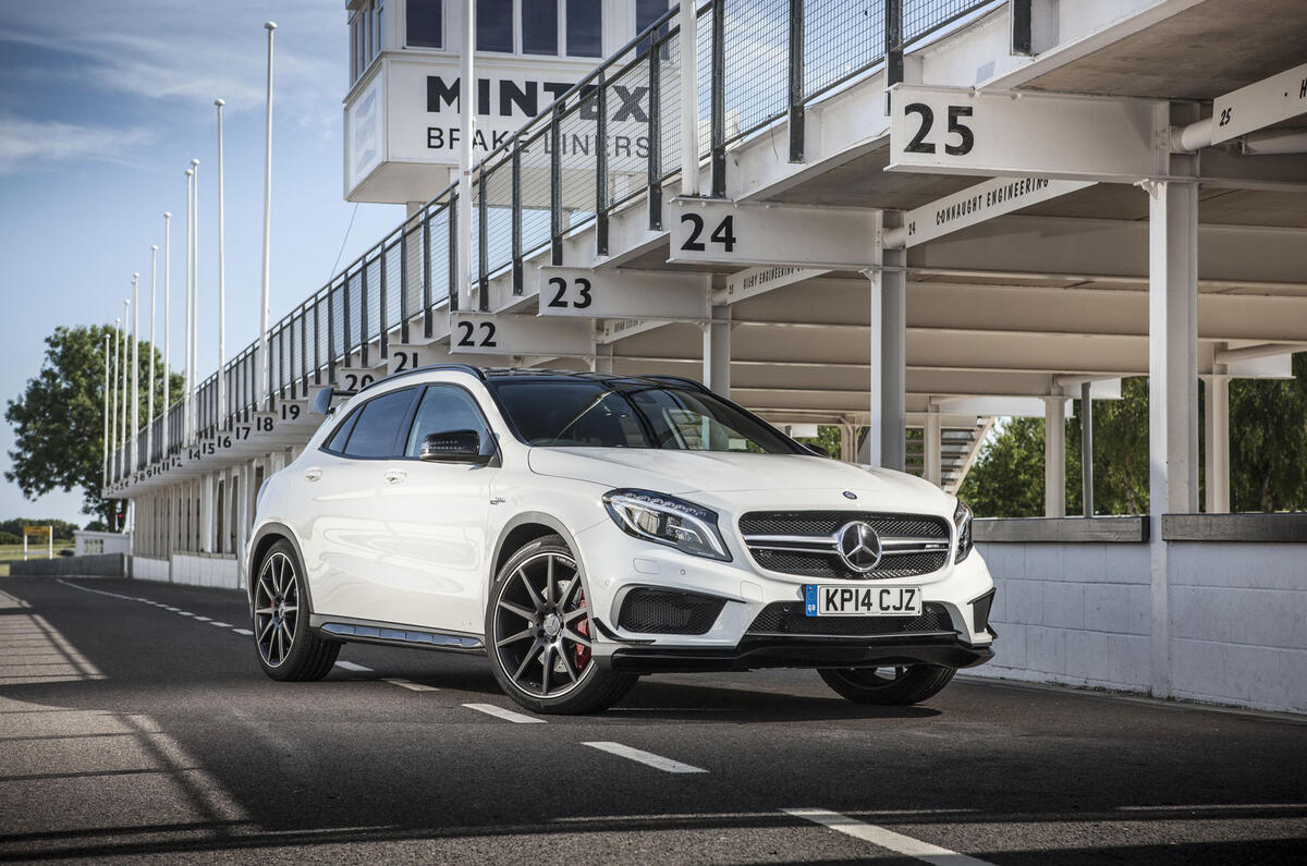 4 star Mercedes-AMG GLA 45