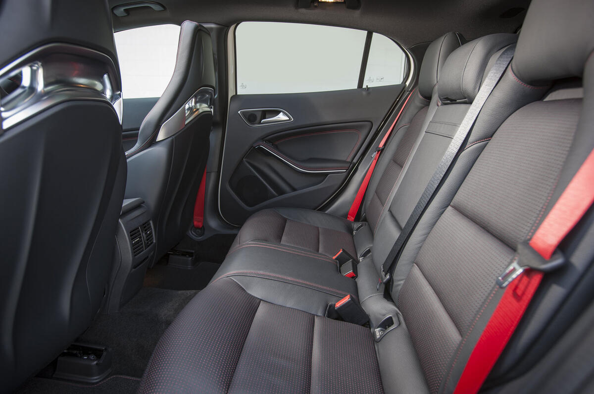 Mercedes-AMG GLA 45 rear seats