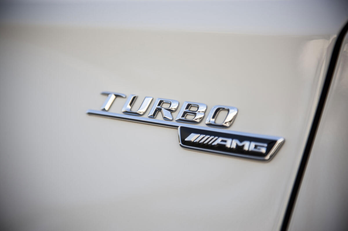 Mercedes-AMG GLA 45 side badging
