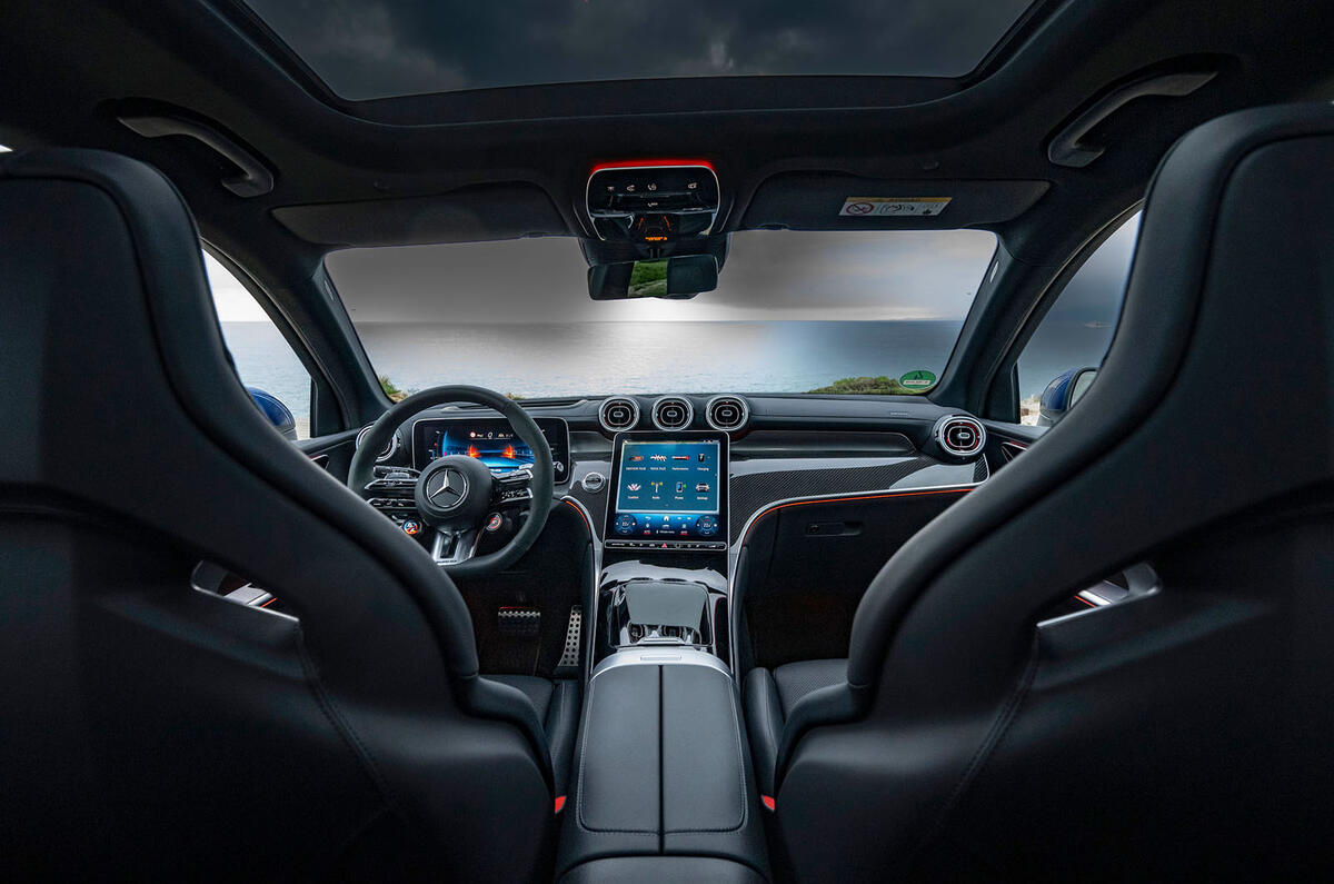 mercedes amg glc63 s review 2023 017 interior