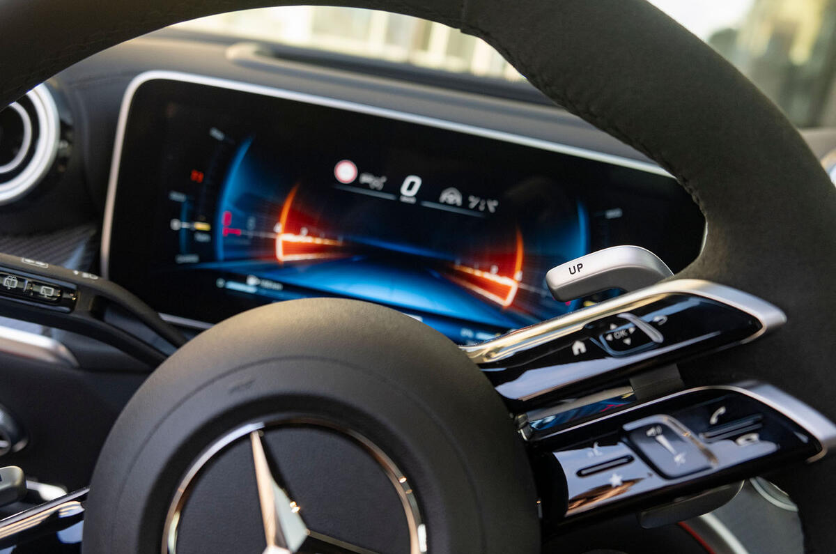 mercedes amg glc63 s review 2023 020 dials