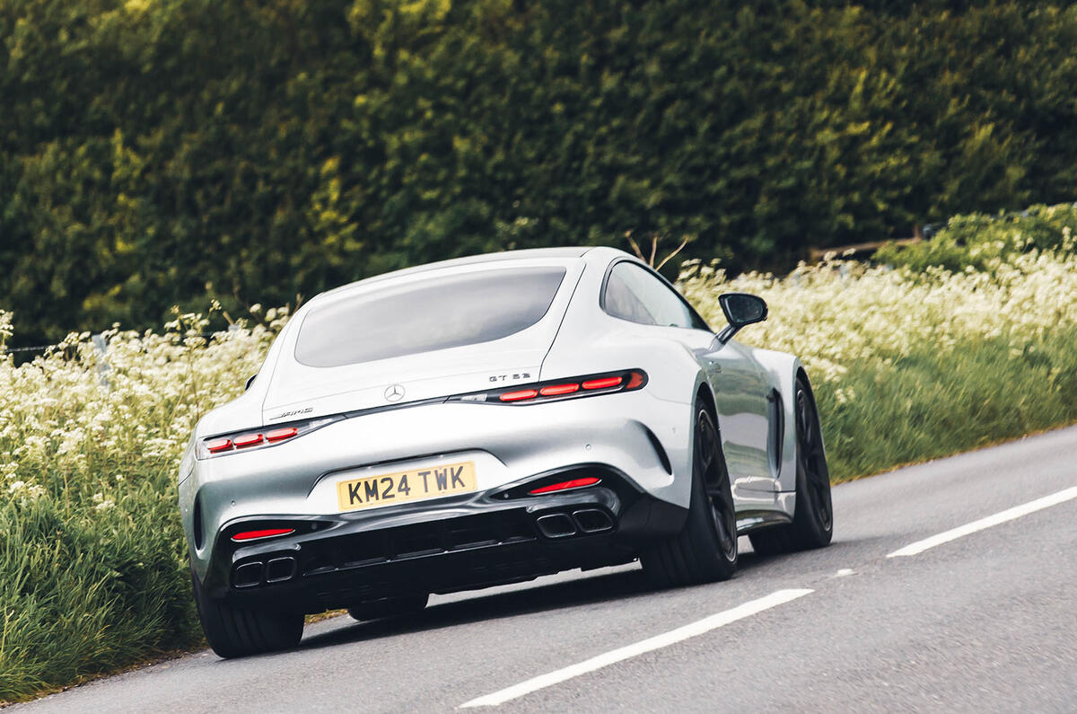 mercedes amg gt 63 coupe review 2024 03 rear cornering mercedes amg gt 63 coupe review 2024 03 rear cornering