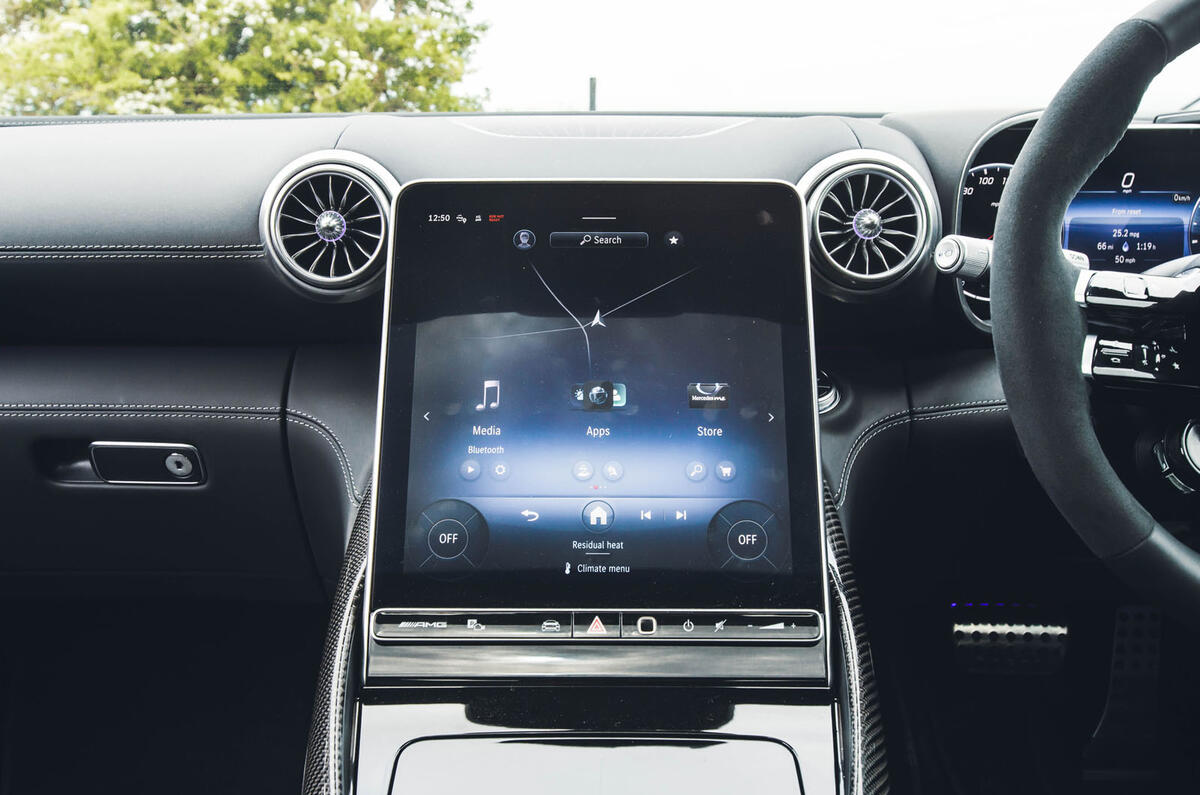 mercedes amg gt 63 coupe review 2024 15 infotainment mercedes amg gt 63 coupe review 2024 15 infotainment