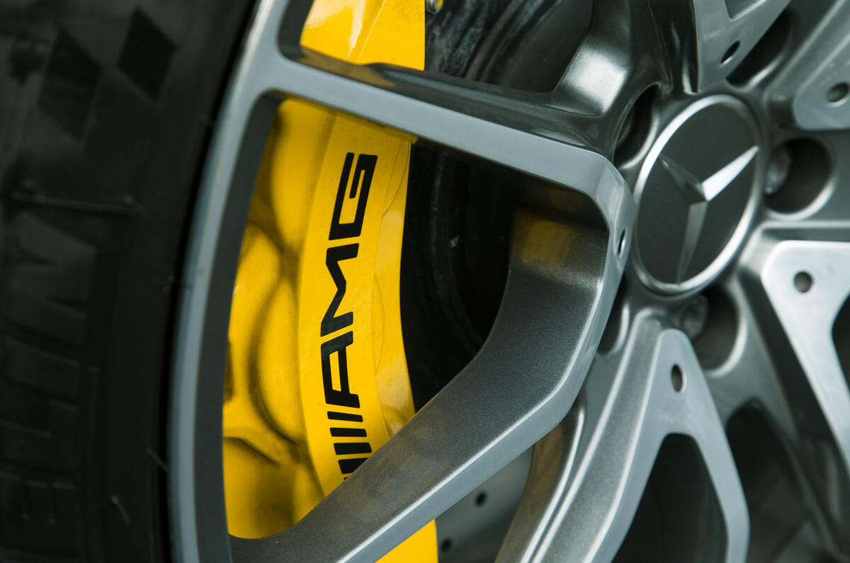 Mercedes-AMG GT R yellow brake calipers
