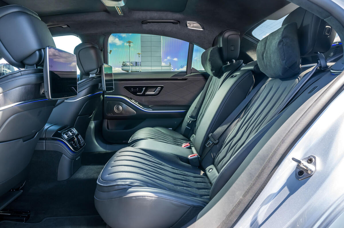 Mercedes AMG S63 e Performance review 2024 13 back seats Mercedes AMG S63 e Performance review 2024 13 back seats