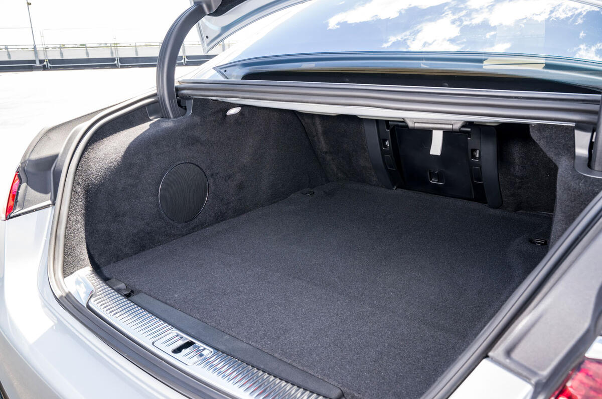 Mercedes AMG S63 e Performance review 2024 17 boot Mercedes AMG S63 e Performance review 2024 17 boot